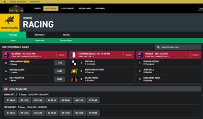 MG Sports Betting Horse Racing 